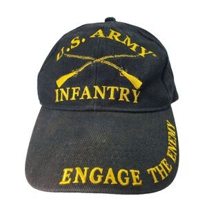 Eagle Emblems U.S. Army Infantry Mens Hat Cap Engage the Enemy Adjustable